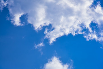 blue cloud sky and sunley background