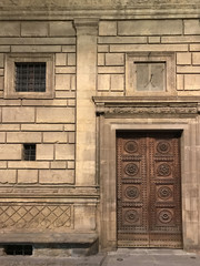 Dettaglio Palazzo Rucellai, Firenze. 