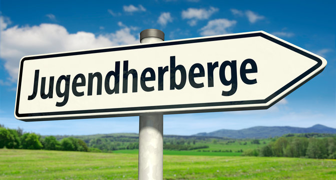 Wegweiser Jugendherberge