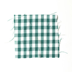 Karo Tischdecken Muster grün weiß 