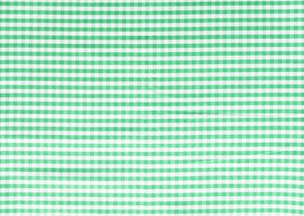 Karo Tischdecken Muster grün weiß 