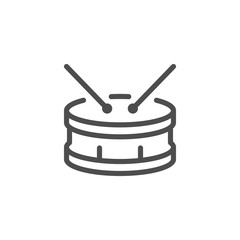 Drum line icon