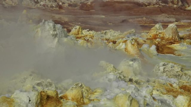 Wonderful places on the planet Earth: Desert Danakil (Ethiopia)