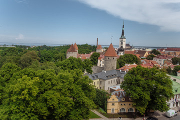 View to old city in Tallin