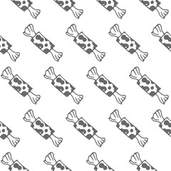 Fototapeta premium candy seamless vector pattern