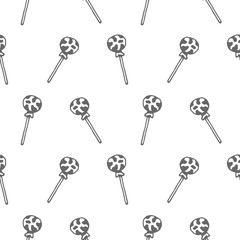 candy seamless vector pattern