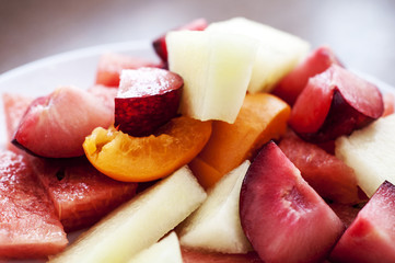 fruit slices