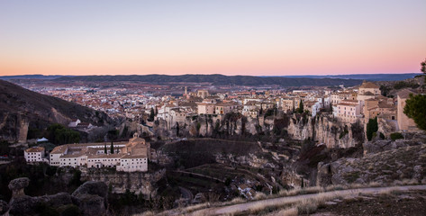 Fototapeta na wymiar Panoramic of Cuenca