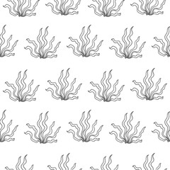 leaf seamless vector pattern