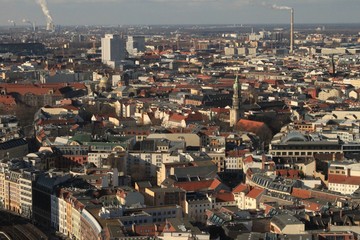 Berliner Häusermeer / Blick über die Spandauer Vorstadt im Herzen der Stadt