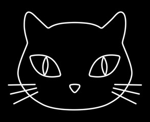 Cat head icon