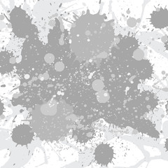 Artistic paint splashes