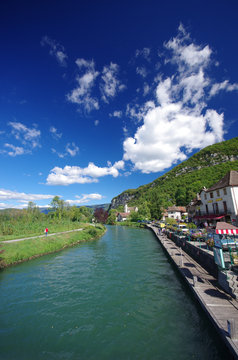 canal de savières - chanaz