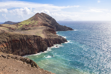 North coast of Ponta de Sao Lourenco, Madeira, Portugal