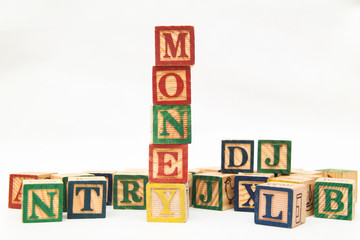 composing letters into one word, 
