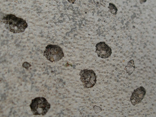 close-up of a concrete texture