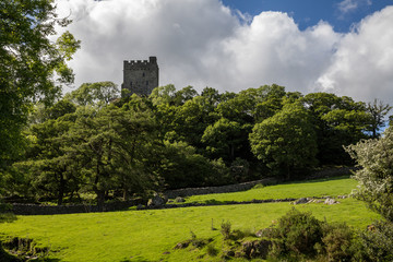 Fototapeta na wymiar Festung in Wales