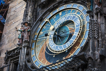 Obraz premium astronomical clock, Prague, Chech republic