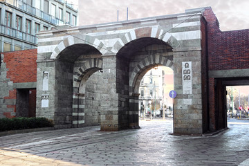 Porta Nuova, Gate of Milan