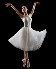 Ballerina (isolated on black version)