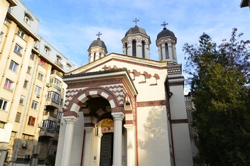 Obraz premium ブカレストの教会