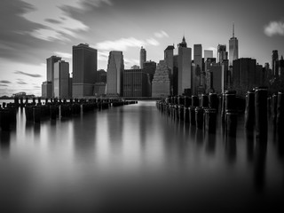 New York 2017 a long exposure of Manhattan 
