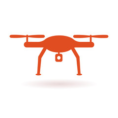 Wifi Drone icon. Vector illustration