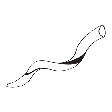 recommend clip art: Jewish shofar outline