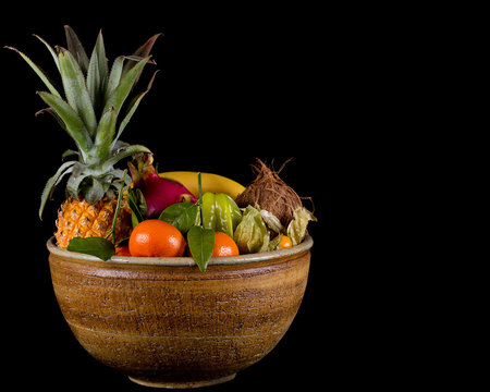 Obstkorb - Obst - Fr&uuml;chte i edler Schale - dekorativ