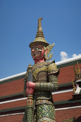 Fototapeta na wymiar Wat Phra Kaeo Bangkok