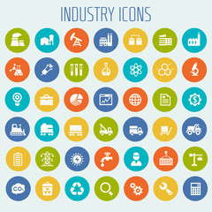Big Industry icon set