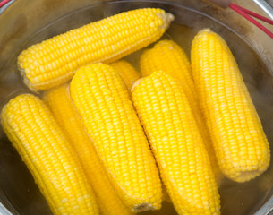 Boiled corn