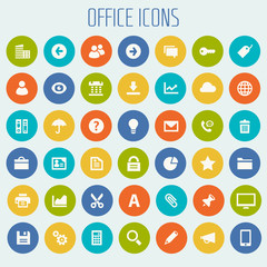 Big UI, UX and Office icon set