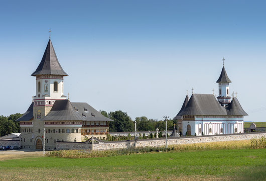 Zosin monastery in Moldavia, north-east of Romania