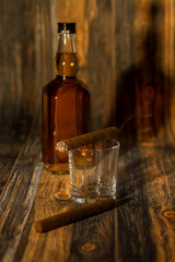 Whisky und Zigarre
