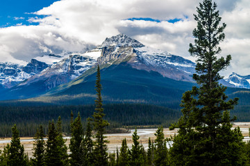 From the Ice Field Parkway, Banff National Park, Alberta, Canada