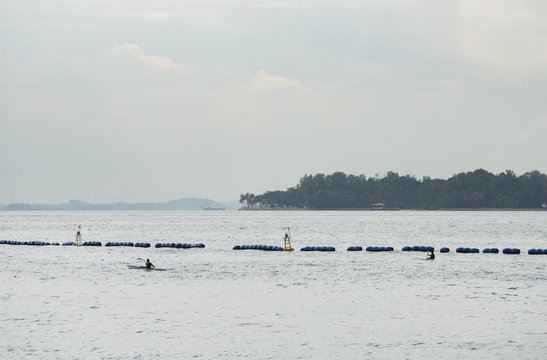 sea kayaking scenery