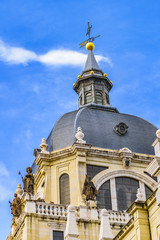Fototapeta na wymiar Santa Maria la Real de la Almudena Cathedral