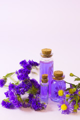 Lavender aromatherapy spa concept