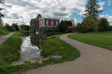 Villa Hamilton auf der Felseninsel Stein
