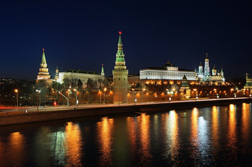 Fototapeta premium View of Moscow Kremlin. Russia