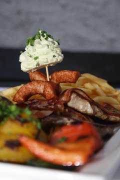 Grillteller mit Butterh&auml;ubchen 3