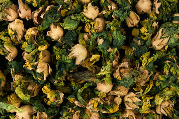 Oriental seasoning texture background