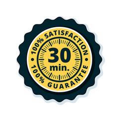 30 minetes Guarantee illustration