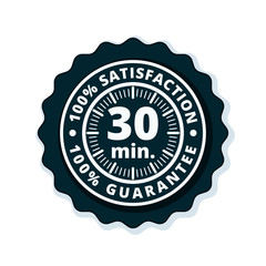 30 minetes Guarantee illustration
