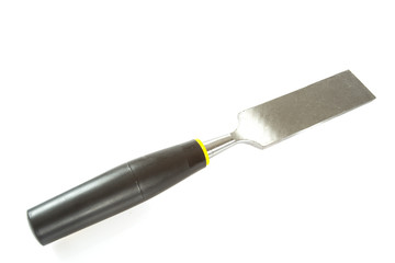 carpenter's chisel isolated on white background