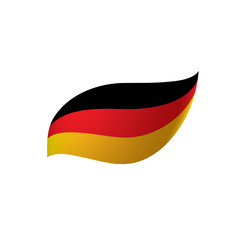 Germany flag, vector illustration