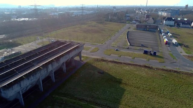 Luftaufnahmen ehemaliges Stahlwerk Schalker Verein in Gelsenkirchen