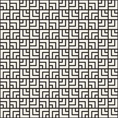 Vector seamless lattice pattern. Modern stylish texture with monochrome trellis. Repeating geometric grid. Simple design background.