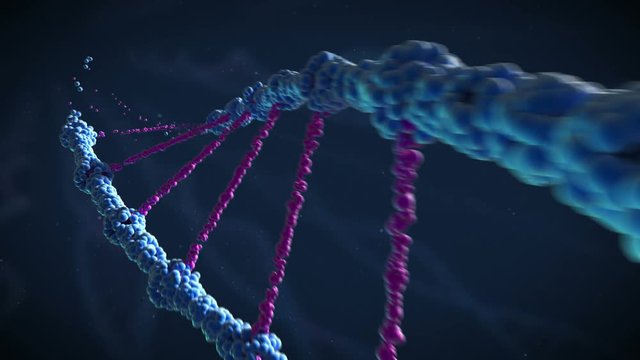 DNA chain destroying - Powered by Adobe